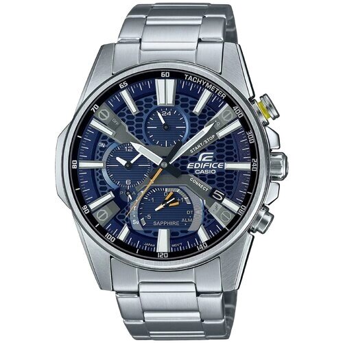 Наручные часы CASIO Edifice Часы Casio EQB-1200D-2A, серебряный
