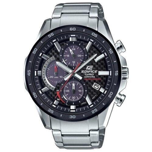 Наручные часы CASIO Edifice EFS-S540DB-1A, черный, серебряный