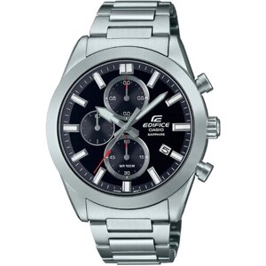 Наручные часы CASIO Edifice Наручные часы Casio EFB-710D-1A, черный, серебряный