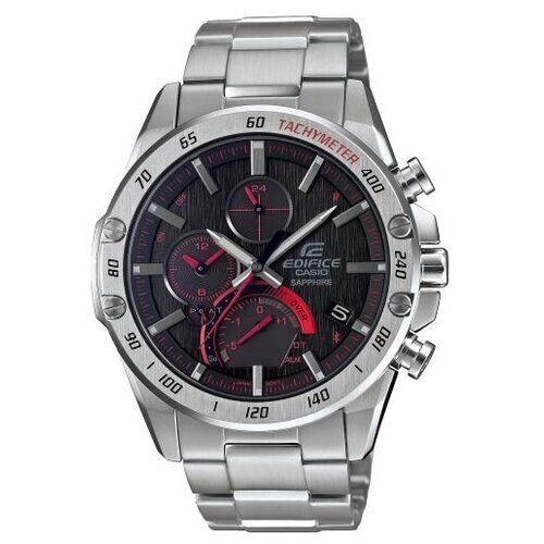 Наручные часы CASIO EQB-1000XD-1A, черный, серебряный