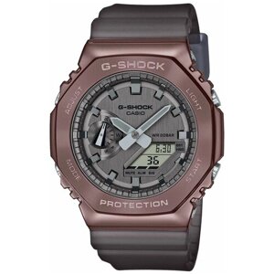 Наручные часы CASIO G-Shock Наручные часы Casio G-Shock GM-2100MF-5A, красный, фиолетовый