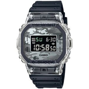 Наручные часы CASIO G-Shock Японские наручные часы Casio G-SHOCK DW-5600SKC-1E лимитка, черный, бесцветный