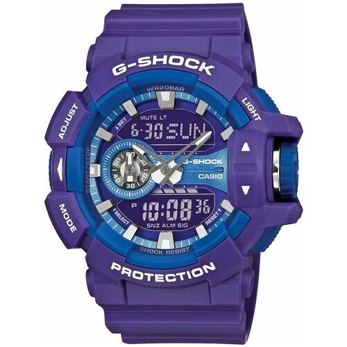 Наручные часы CASIO GA-400A-6A, фиолетовый