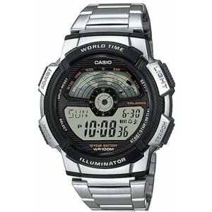 Наручные часы CASIO Illuminator AE-1100WD-1AVDF, серебряный