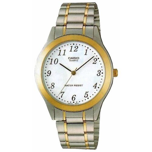 Наручные часы CASIO MTP-1128G-7B, белый