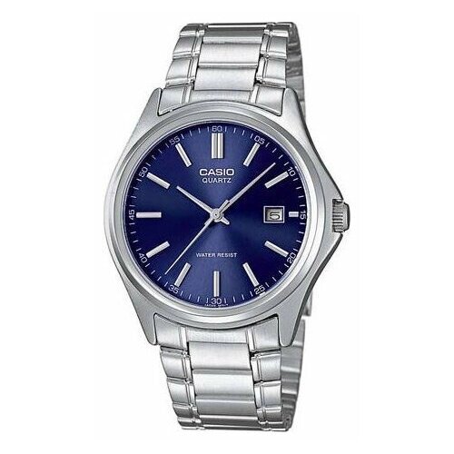 Наручные часы CASIO MTP-1183A-2A, серебряный, синий