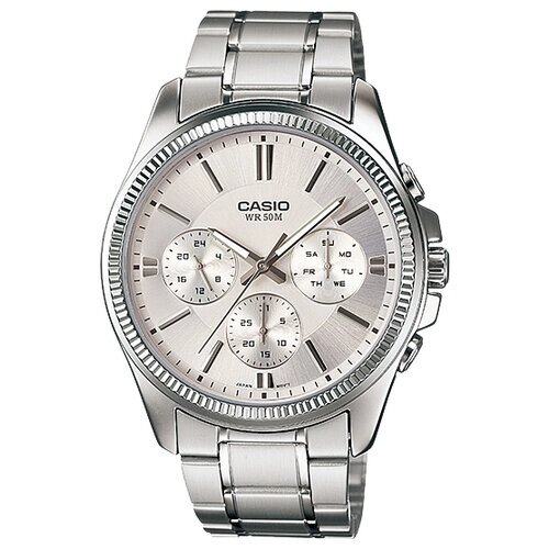 Наручные часы CASIO MTP-1375D-7A, серебряный