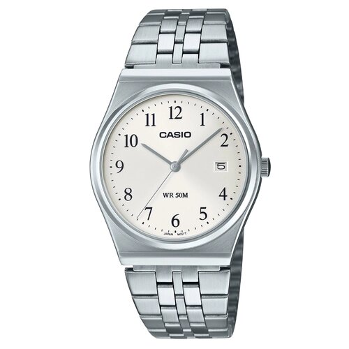 Наручные часы CASIO MTP-B145D-7B, серый, серебряный