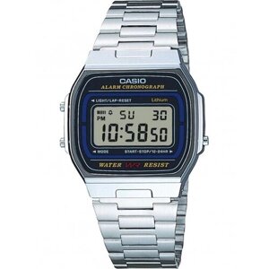 Наручные часы CASIO Наручные часы Casio A164WA-1VES, серебряный