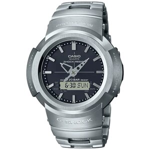 Наручные часы CASIO Наручные часы Casio G-Shock AWM-500D-1A, черный, серебряный