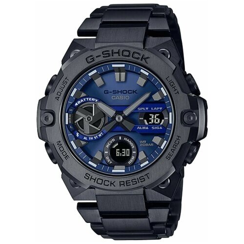 Наручные часы CASIO Наручные часы Casio G-Shock GST-B400BD-1A2, синий, черный