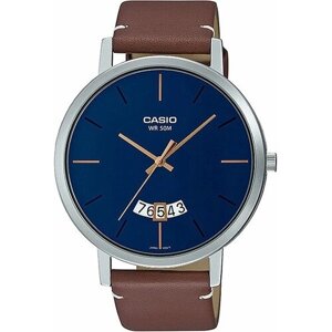 Наручные часы CASIO наручные часы CASIO MTP-B100L-2E, синий