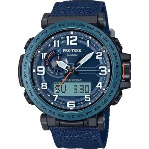 Наручные часы CASIO Pro Trek Наручные часы Casio PRG-601YB-2, синий, черный