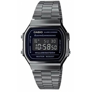 Наручные часы CASIO Vintage Японские наручные часы Casio Vintage A168WGG-1A, черный