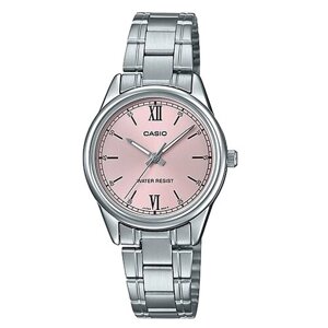 Наручные часы CASIO Японские часы Casio LTP-V005D-4B2 Женские, розовый, серебряный