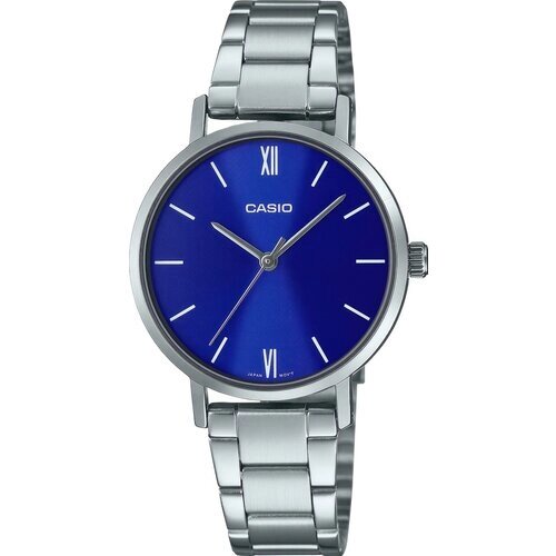 Наручные часы CASIO женские Collection Casio LTP-VT02D-2A кварцевые, синий