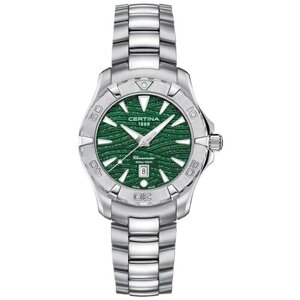 Наручные часы Certina Aqua Наручные часы Certina DS Action Lady C032.251.11.091.09, зеленый