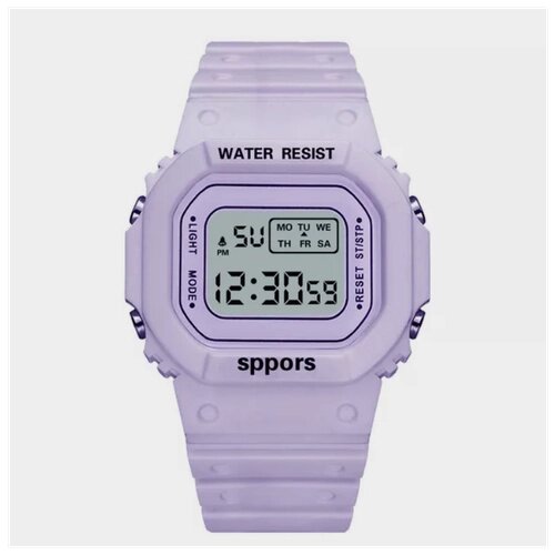 Наручные часы Часы наручные женские цифровые спортивные /фиолетовые/фиолетовый