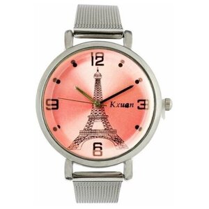 Наручные часы Часы наручные женские "KX Париж" d-3,3 см, микс (1 шт. мультиколор