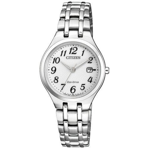 Наручные часы CITIZEN Elegance EW2480-83A, серебряный