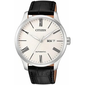 Наручные часы CITIZEN Японские мужские наручные часы Citizen NH8350-08A, белый