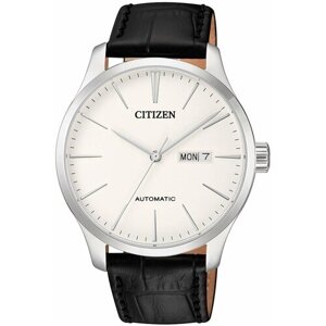 Наручные часы CITIZEN Японские мужские наручные часы Citizen NH8350-08B, белый