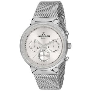 Наручные часы Daniel Klein 11750-1, серебряный, белый