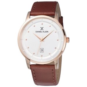 Наручные часы Daniel Klein 11822-5, коричневый, белый
