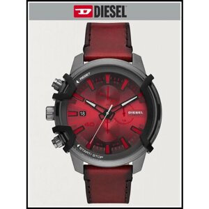 Наручные часы DIESEL Griffed Мужские кварцевые наручные часы Diesel, бордовый
