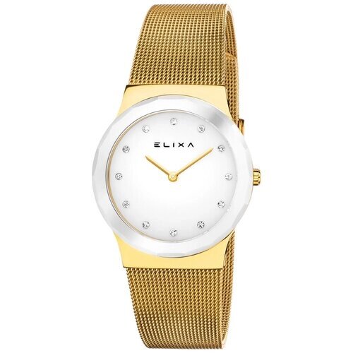 Наручные часы ELIXA Ceramica E101-L398, золотой