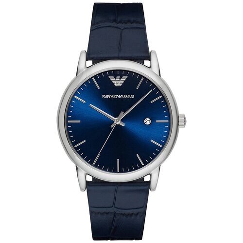 Наручные часы EMPORIO ARMANI AR2501, синий, серебряный