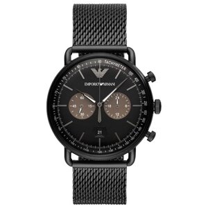 Наручные часы emporio armani aviator AR11142, черный