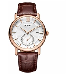 Наручные часы EYKI Мужские часы с автоподзаводом EYKI E7010L-DZ8RCW, белый