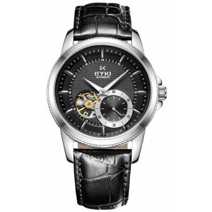 Наручные часы EYKI Мужские часы с автоподзаводом EYKI E9058L-BZ8WHH, черный