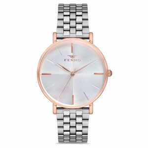 Наручные часы Ferro Женские наручные часы FERRO FL21016AWT/E, белый