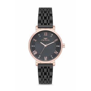 Наручные часы Ferro Женские наручные часы FERRO FL21059AWT/Q, черный