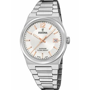 Наручные часы FESTINA Часы наручные FESTINA F20035/2, серебряный