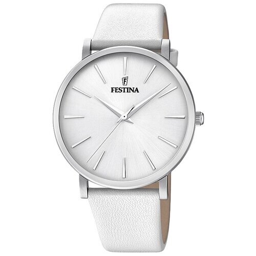 Наручные часы FESTINA F20371/1, белый, серебряный