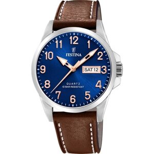 Наручные часы FESTINA Наручные часы Festina F20358/B, синий, серебряный