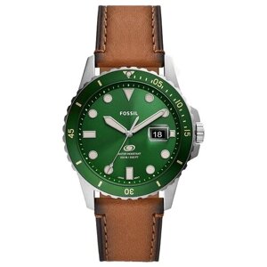 Наручные часы FOSSIL DS Blue Часы мужские Fossil FS5946, коричневый, зеленый