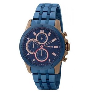 Наручные часы Guardo Наручные часы GUARDO Premium 11687(1)-5 синий, синий