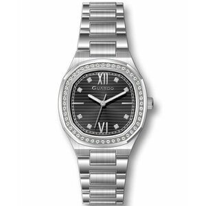 Наручные часы Guardo Наручные часы Guardo Premium 12722-2, серебряный, черный