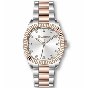 Наручные часы Guardo Наручные часы Guardo Premium 12731-5, серебряный, белый