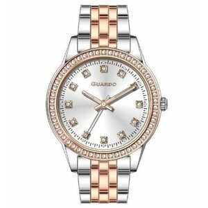 Наручные часы Guardo Наручные часы Guardo Premium 12744-5, золотой, белый