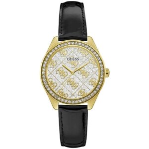 Наручные часы GUESS GW0098L3, золотой, черный