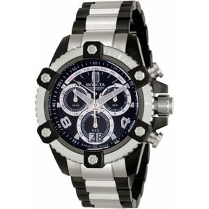 Наручные часы INVICTA JT Jason Taylor Мужские Наручные Часы Invicta Octane Jason Taylor 13048 Swiss Made Лимитированные, черный, серебряный