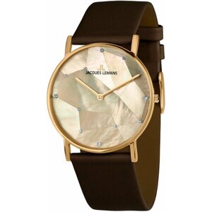 Наручные часы JACQUES LEMANS La Passion Часы наручные Jacques Lemans 1-2050E, золотой