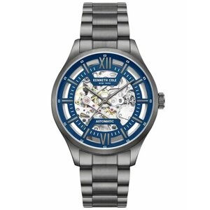 Наручные часы KENNETH COLE Мужские механические часы Kenneth Cole New York KCWGL0027205 с гарантией, белый, серый