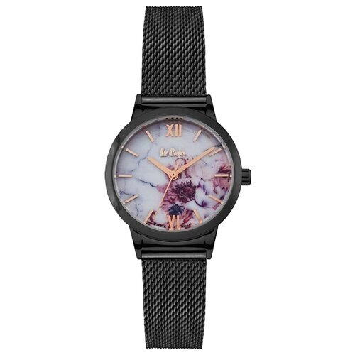 Наручные часы Lee Cooper Fashion LC06666.030, серебряный, черный