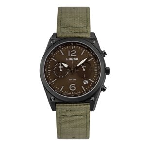 Наручные часы LINCOR Наручные часы Lincor UNI 4056L-3, черный, зеленый